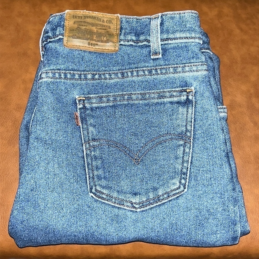 Vintage 540 Flex Denim Straight Leg Size 36 x 34 - Picture 3 of 16